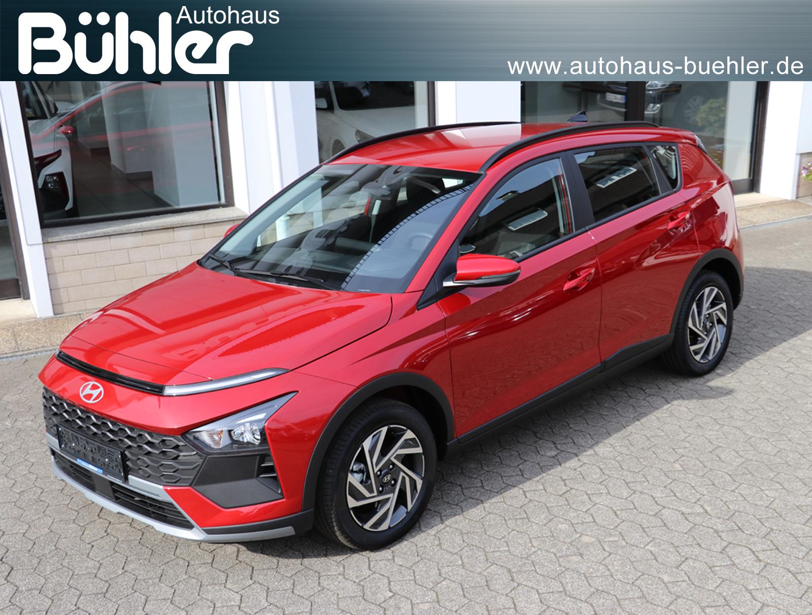 Hyundai Bayon 1.0 T-GDI DCT Automatik Select - Dragon Red Metallic