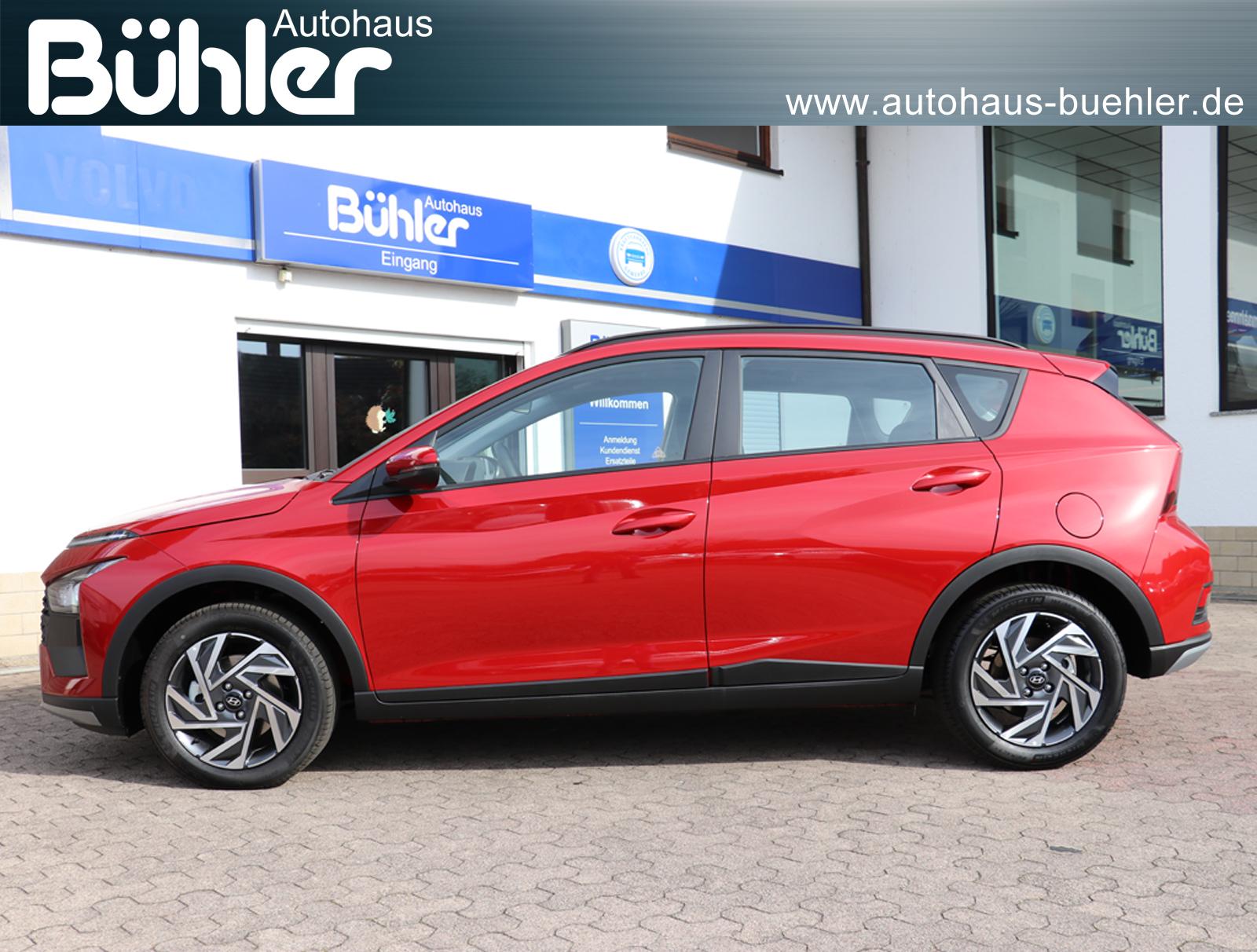 Hyundai Bayon 1.0 T-GDI DCT Automatik Select - Dragon Red Metallic