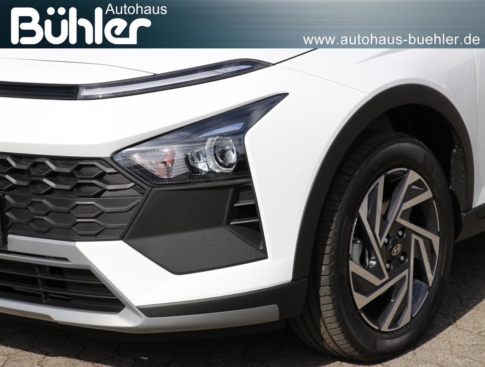 Hyundai Bayon 1.0 T-GDI DCT-Automatik Select - Atlas White
