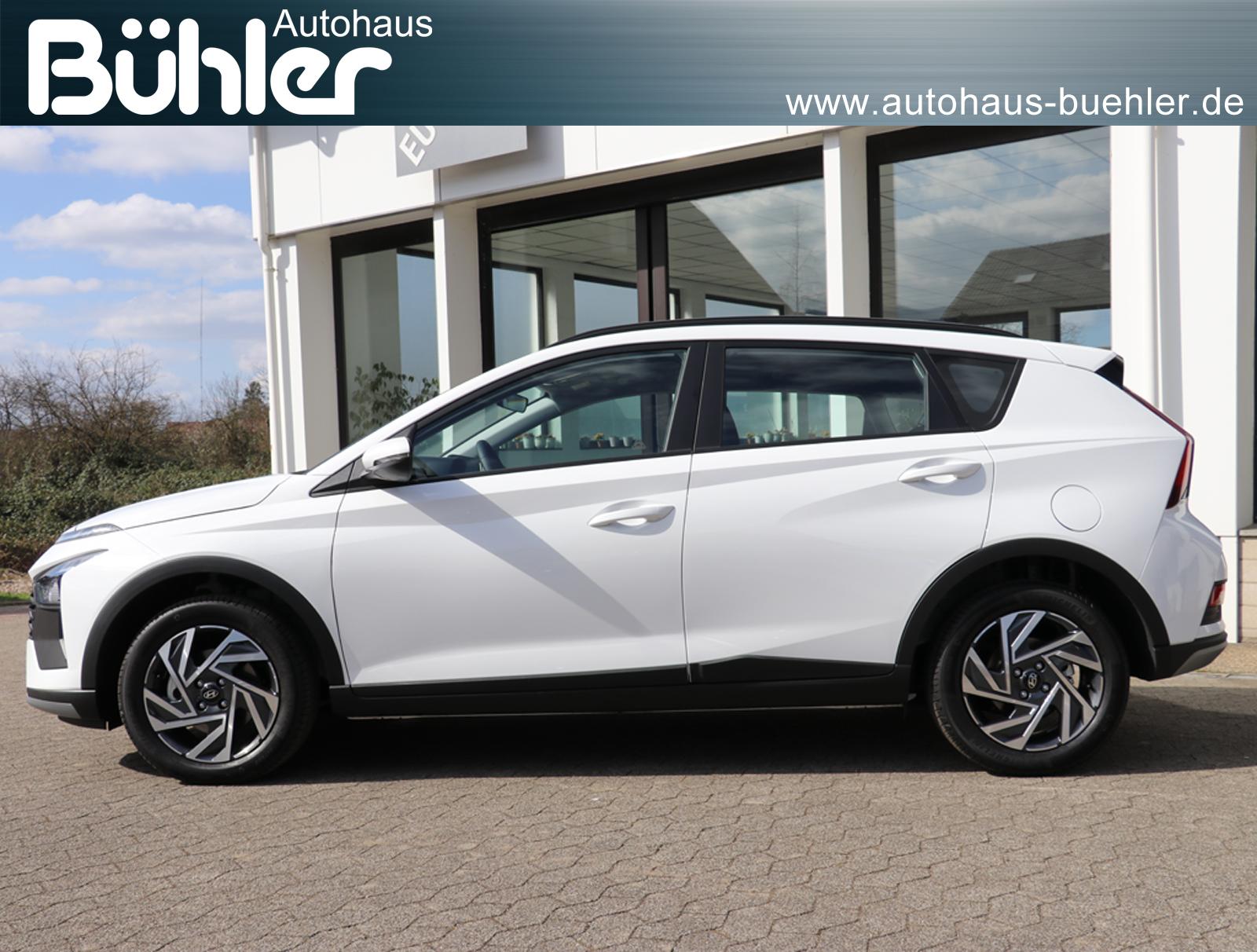 Hyundai Bayon 1.0 T-GDI DCT-Automatik Select - Atlas White