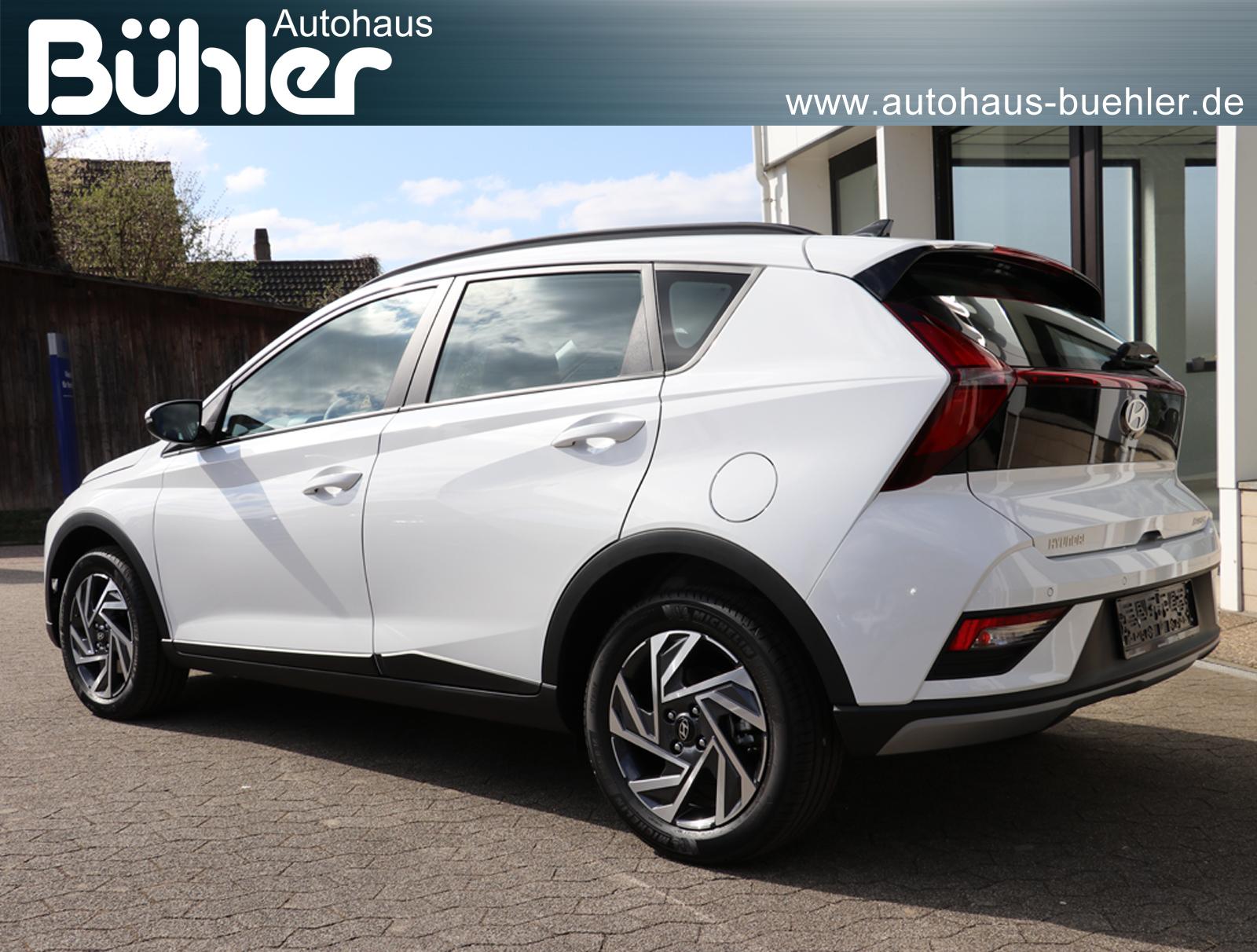 Hyundai Bayon 1.0 T-GDI DCT-Automatik Select - Atlas White