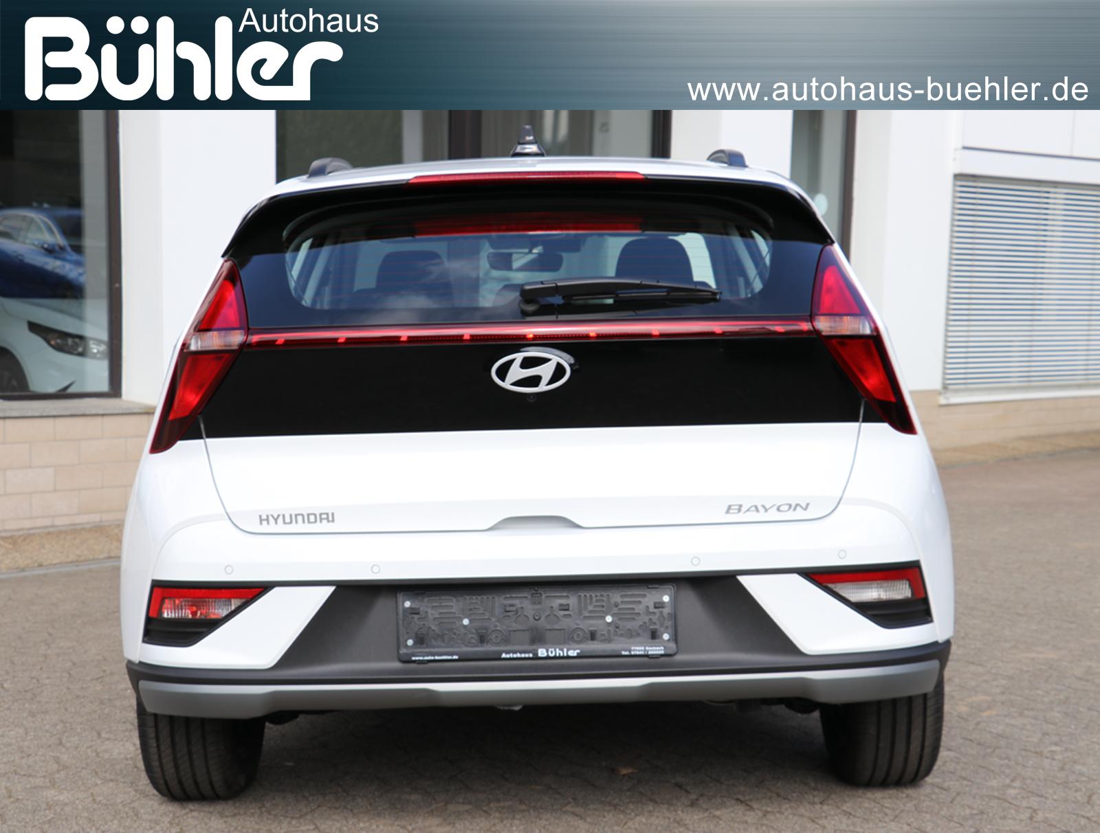 Hyundai Bayon 1.0 T-GDI DCT-Automatik Select - Atlas White