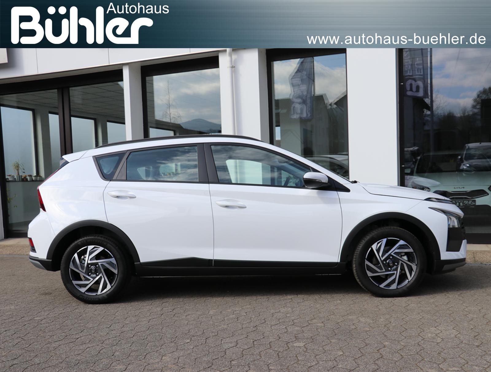 Hyundai Bayon 1.0 T-GDI DCT-Automatik Select - Atlas White