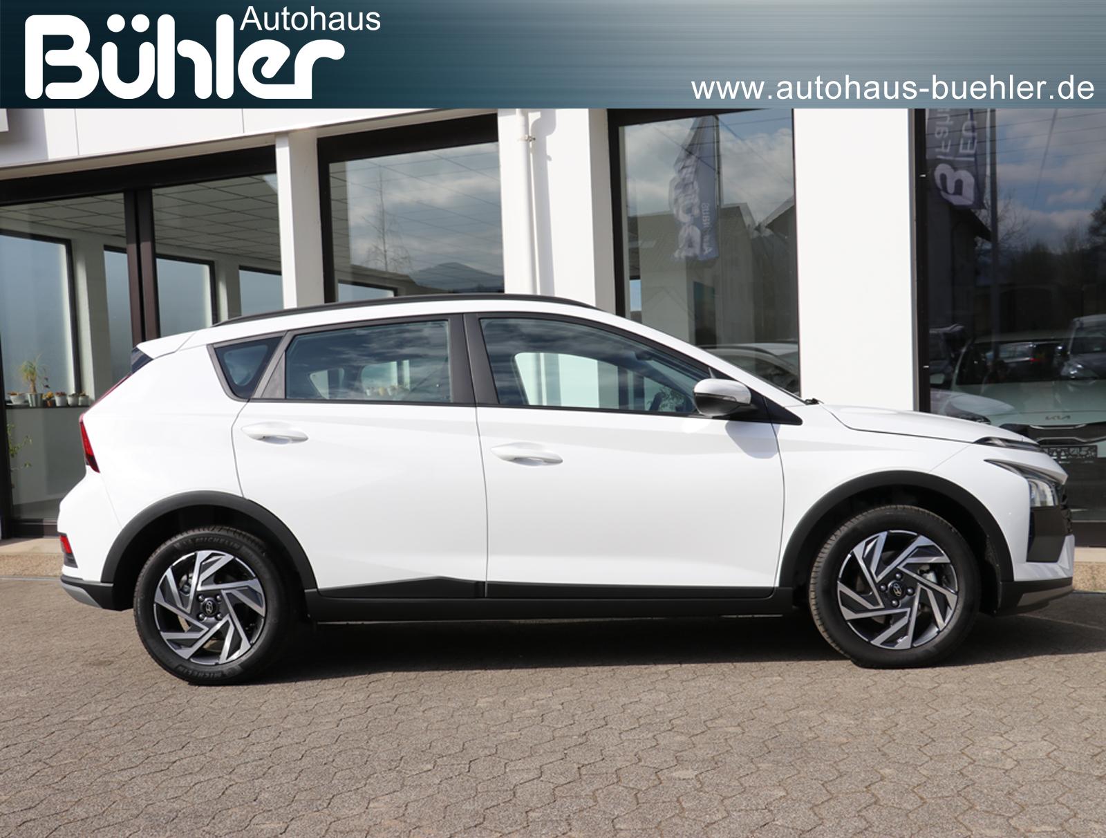 Hyundai Bayon 1.0 T-GDI DCT-Automatik Select - Atlas White