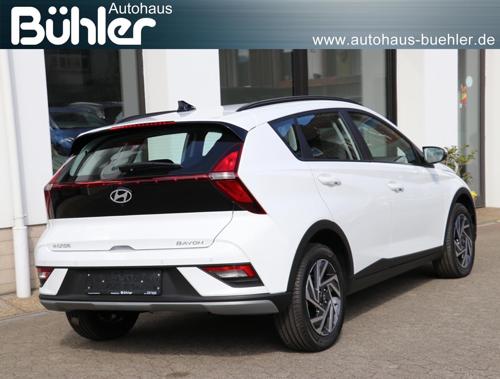 Hyundai Bayon 1.0 T-GDI DCT-Automatik Select - Atlas White