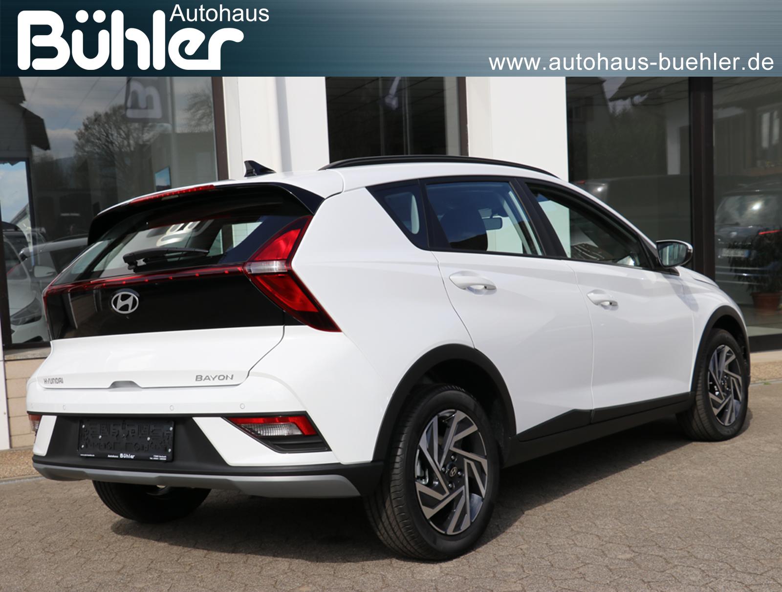 Hyundai Bayon 1.0 T-GDI DCT-Automatik Select - Atlas White