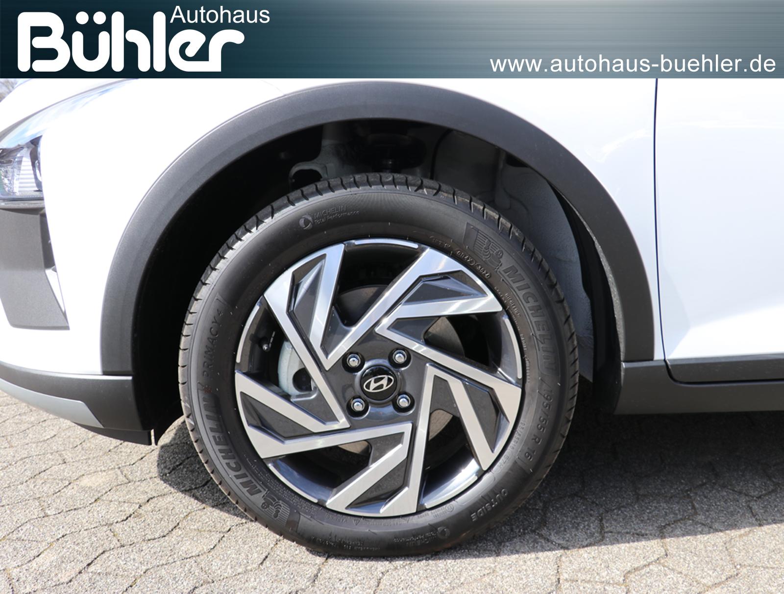 Hyundai Bayon 1.0 T-GDI DCT-Automatik Select - Atlas White