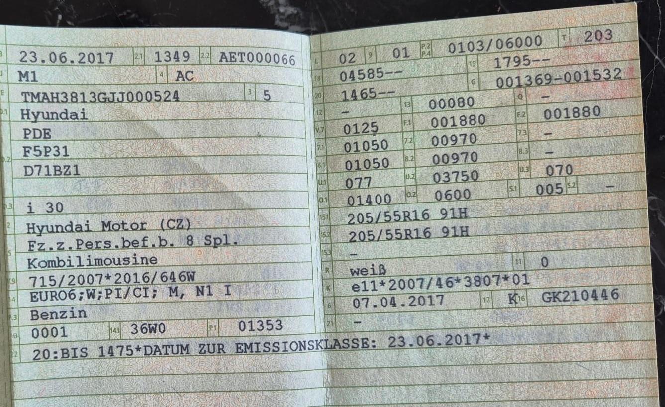 Hyundai i30 Kombi - Export