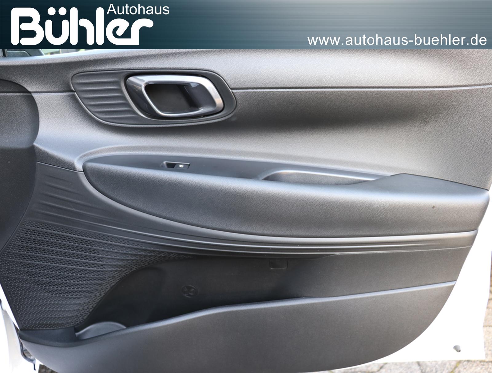 Hyundai i20 1.0 T-GDI DCT-Automatik Blackline - Atlas White