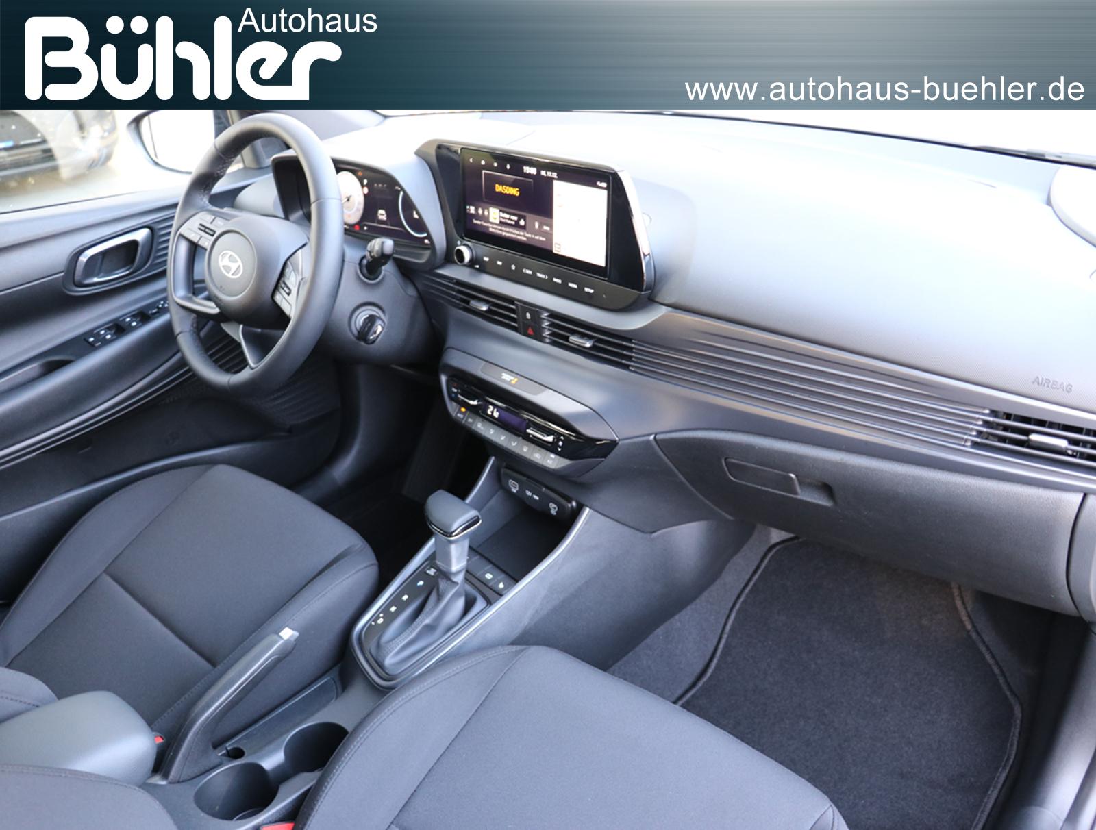 Hyundai i20 1.0 T-GDI DCT-Automatik Blackline - Atlas White