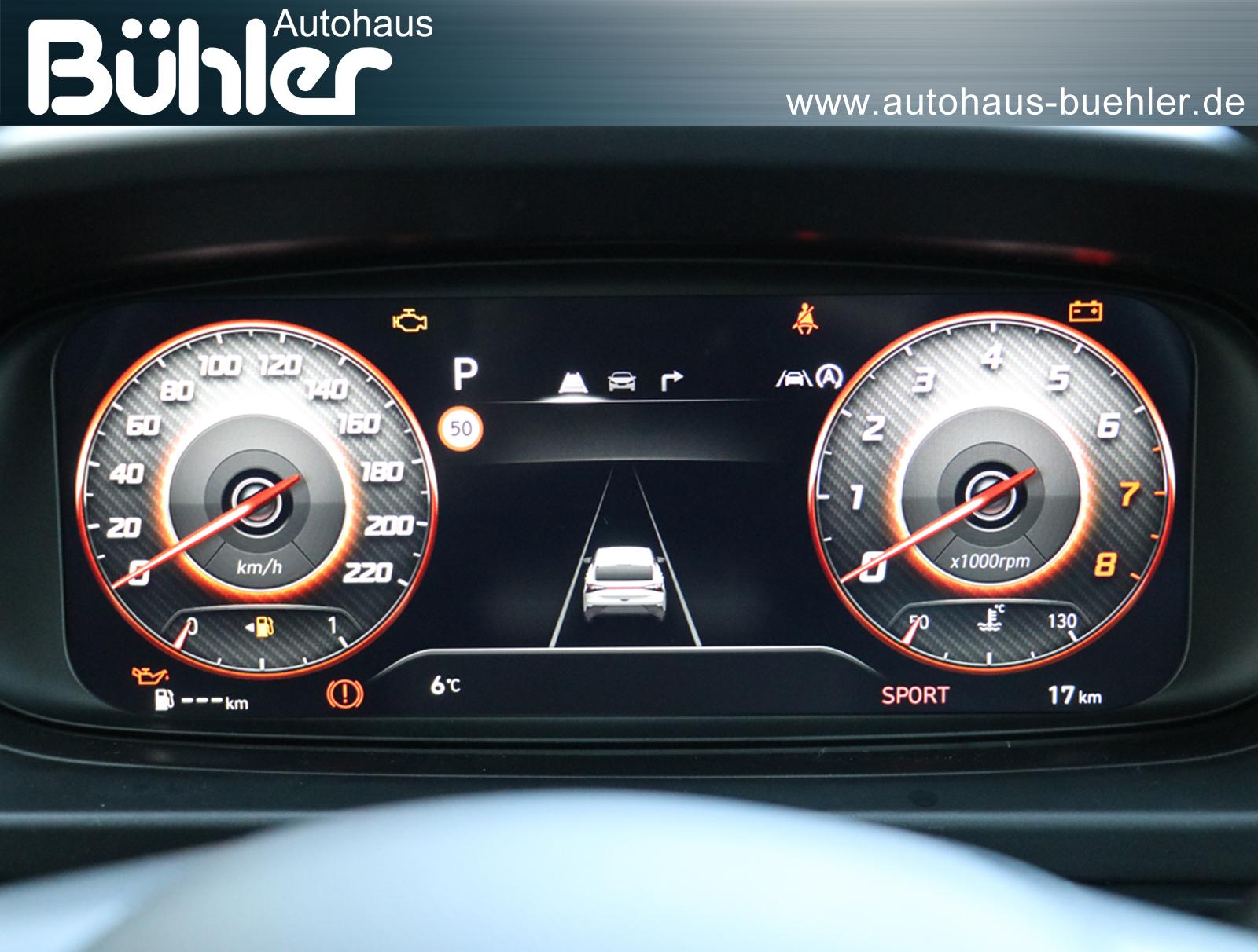 Hyundai i20 1.0 T-GDI DCT-Automatik Blackline - Atlas White