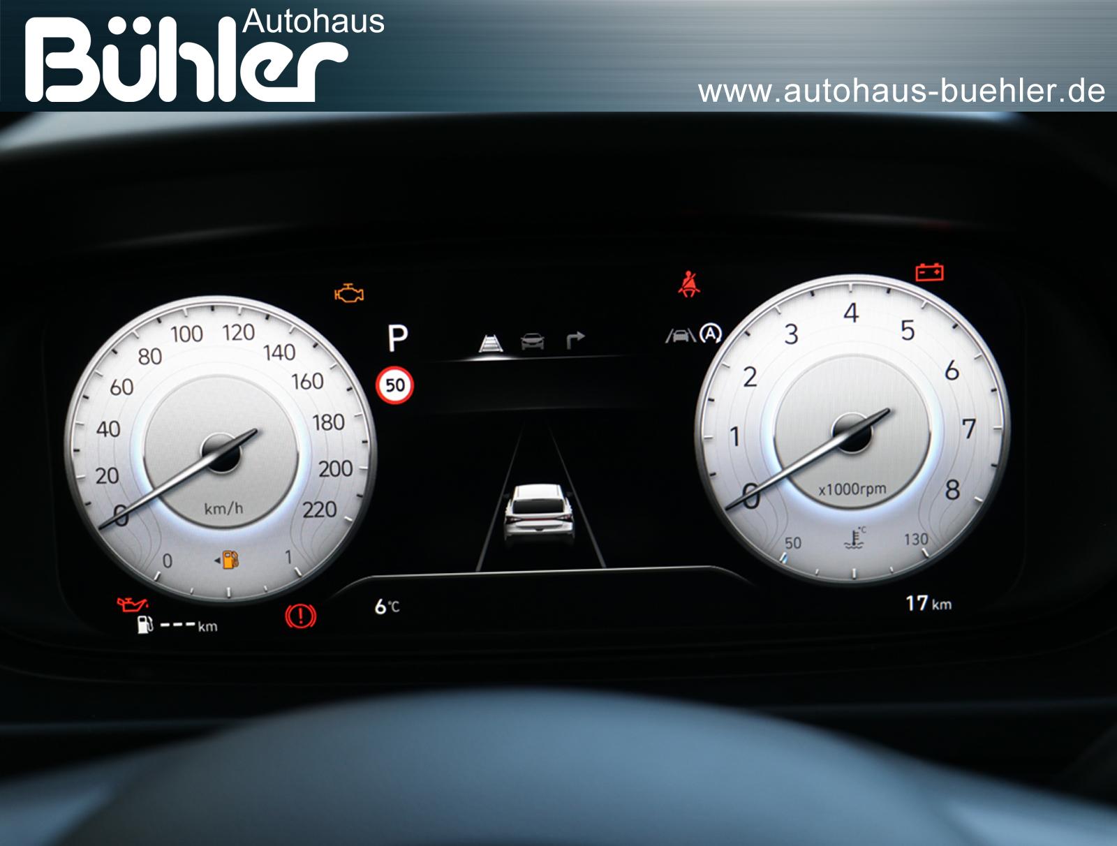 Hyundai i20 1.0 T-GDI DCT-Automatik Blackline - Atlas White