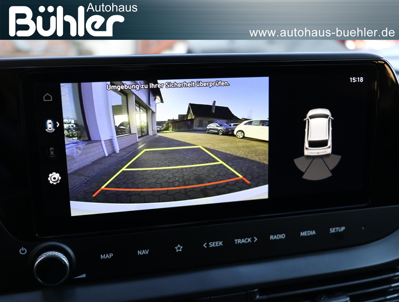 Hyundai i20 1.0 T-GDI DCT-Automatik Blackline - Atlas White