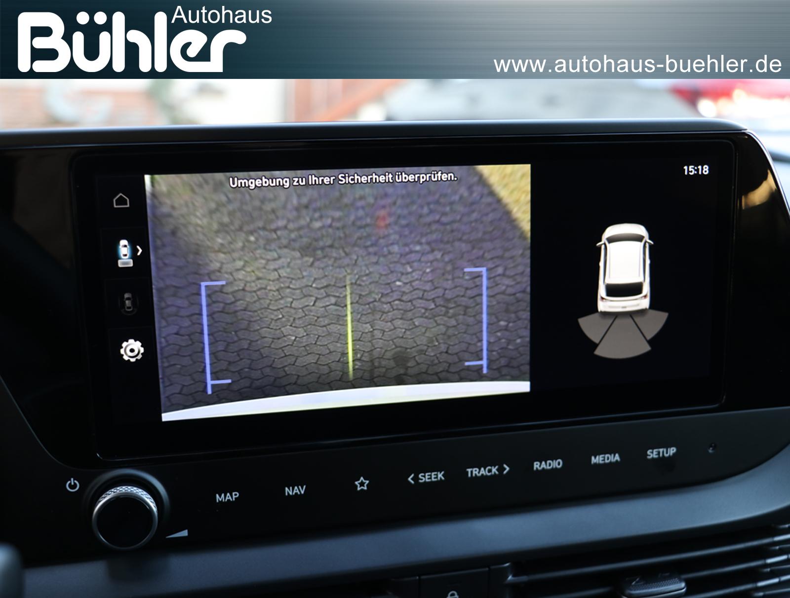 Hyundai i20 1.0 T-GDI DCT-Automatik Blackline - Atlas White