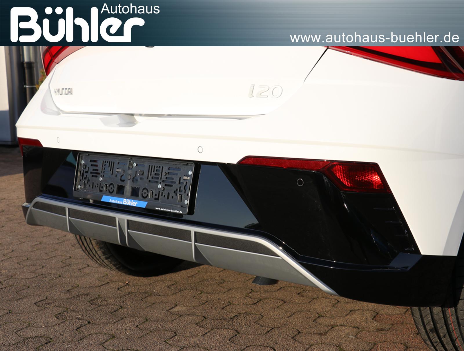 Hyundai i20 1.0 T-GDI DCT-Automatik Blackline - Atlas White