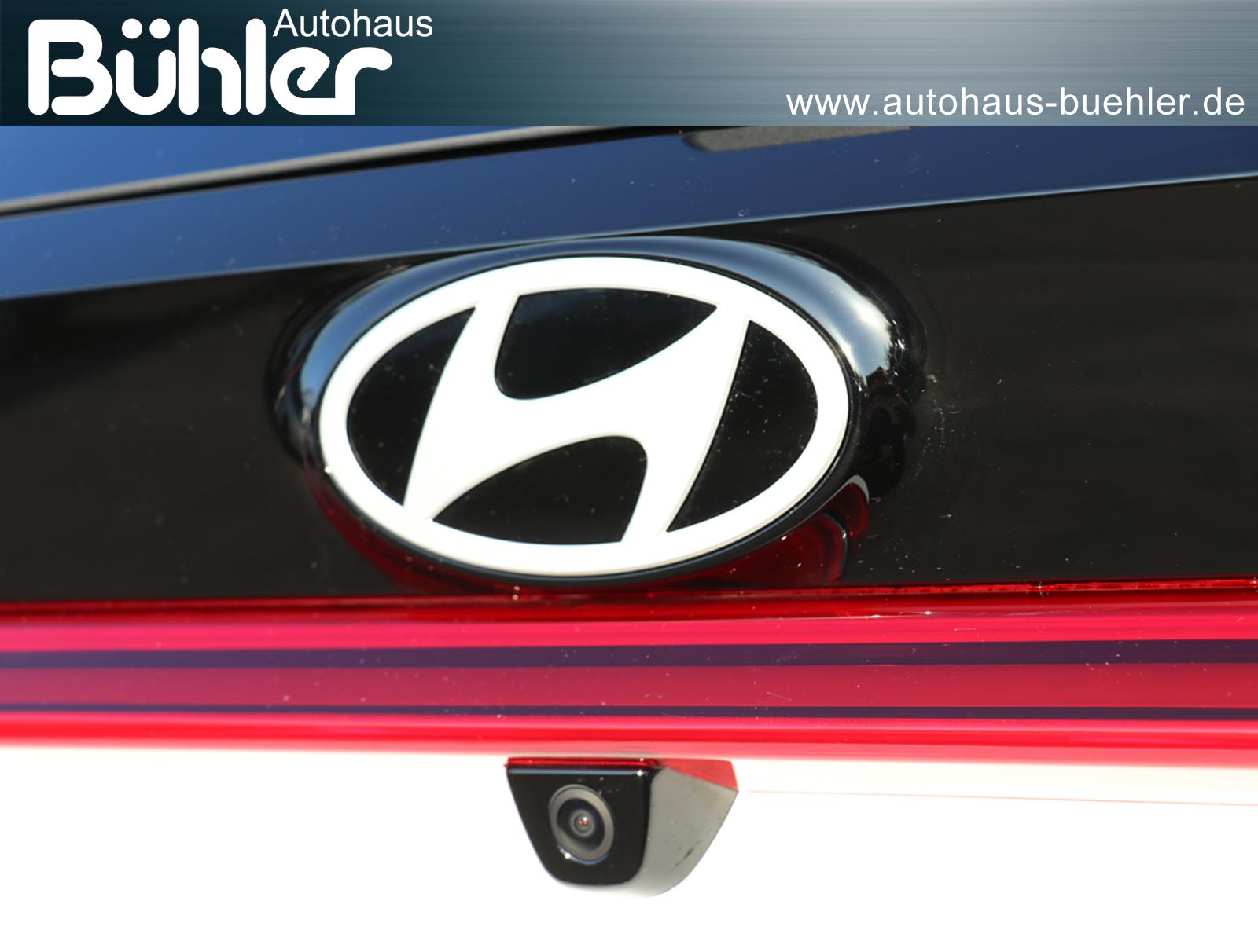 Hyundai i20 1.0 T-GDI DCT-Automatik Blackline - Atlas White