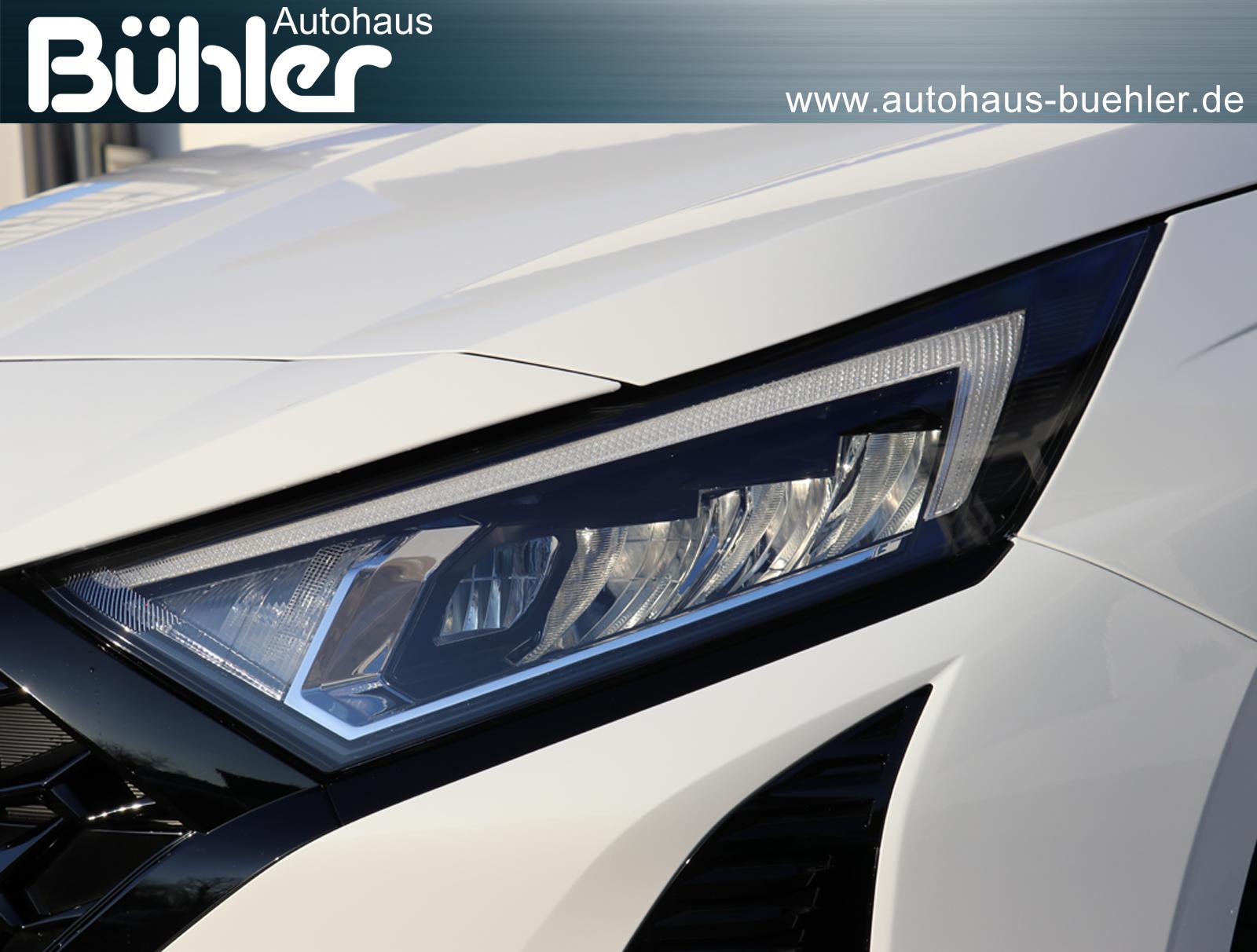 Hyundai i20 1.0 T-GDI DCT-Automatik Blackline - Atlas White