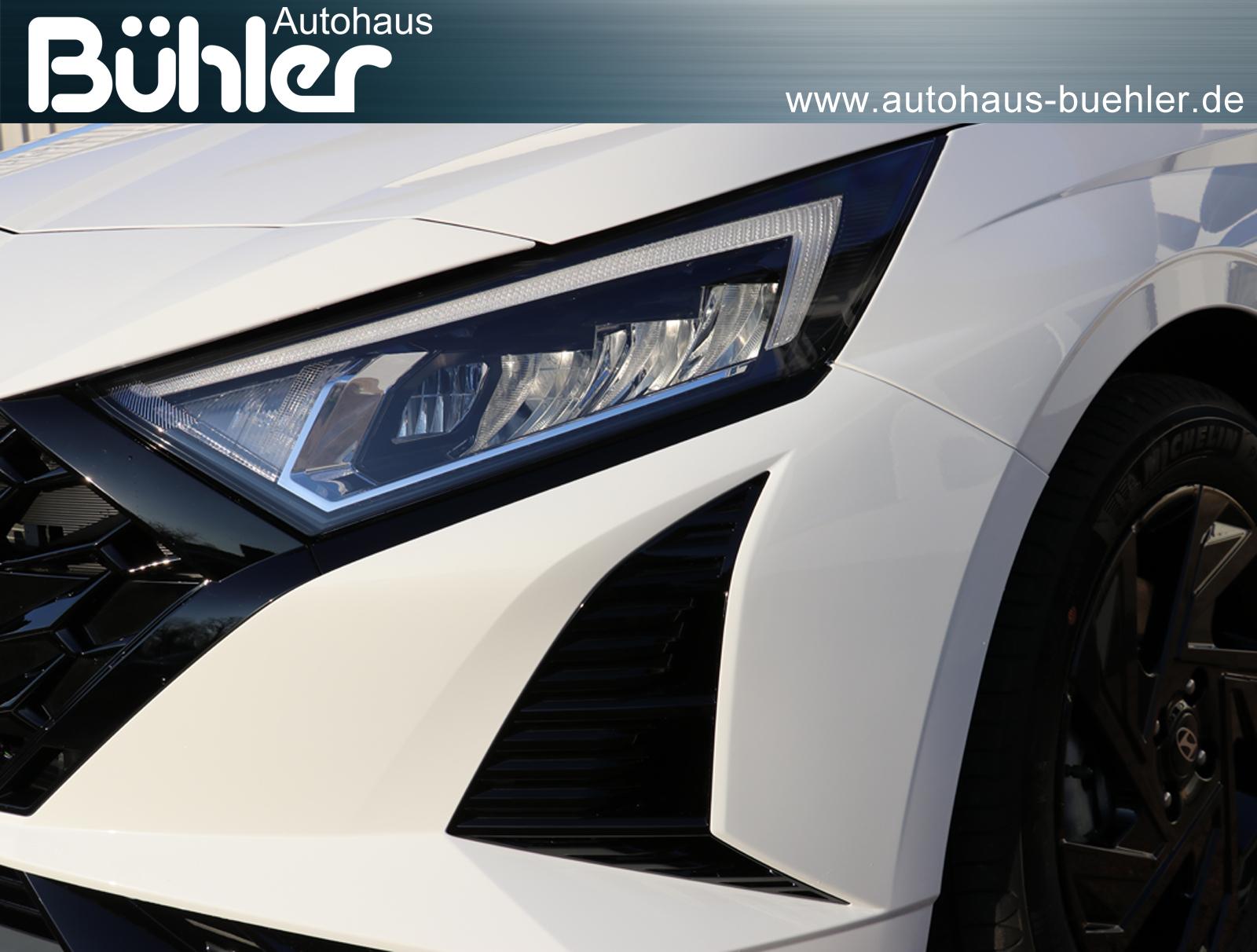 Hyundai i20 1.0 T-GDI DCT-Automatik Blackline - Atlas White