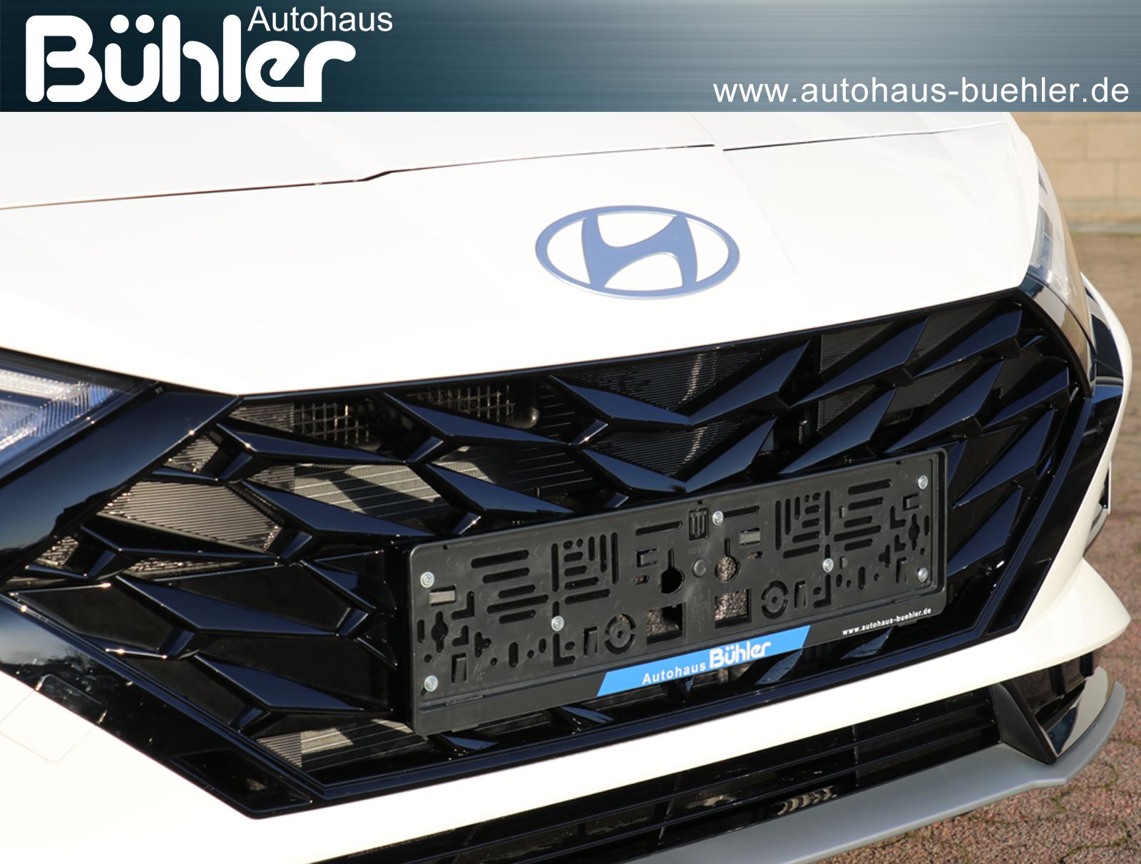 Hyundai i20 1.0 T-GDI DCT-Automatik Blackline - Atlas White