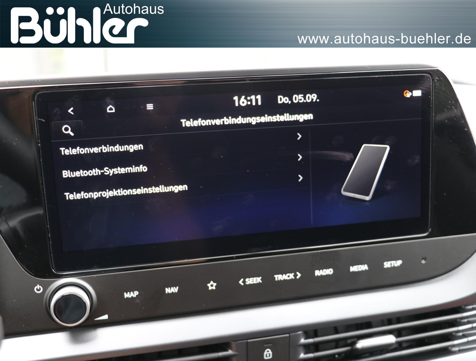 Hyundai i20 1.0 T-GDI DCT-Automatik Blackline - Atlas White