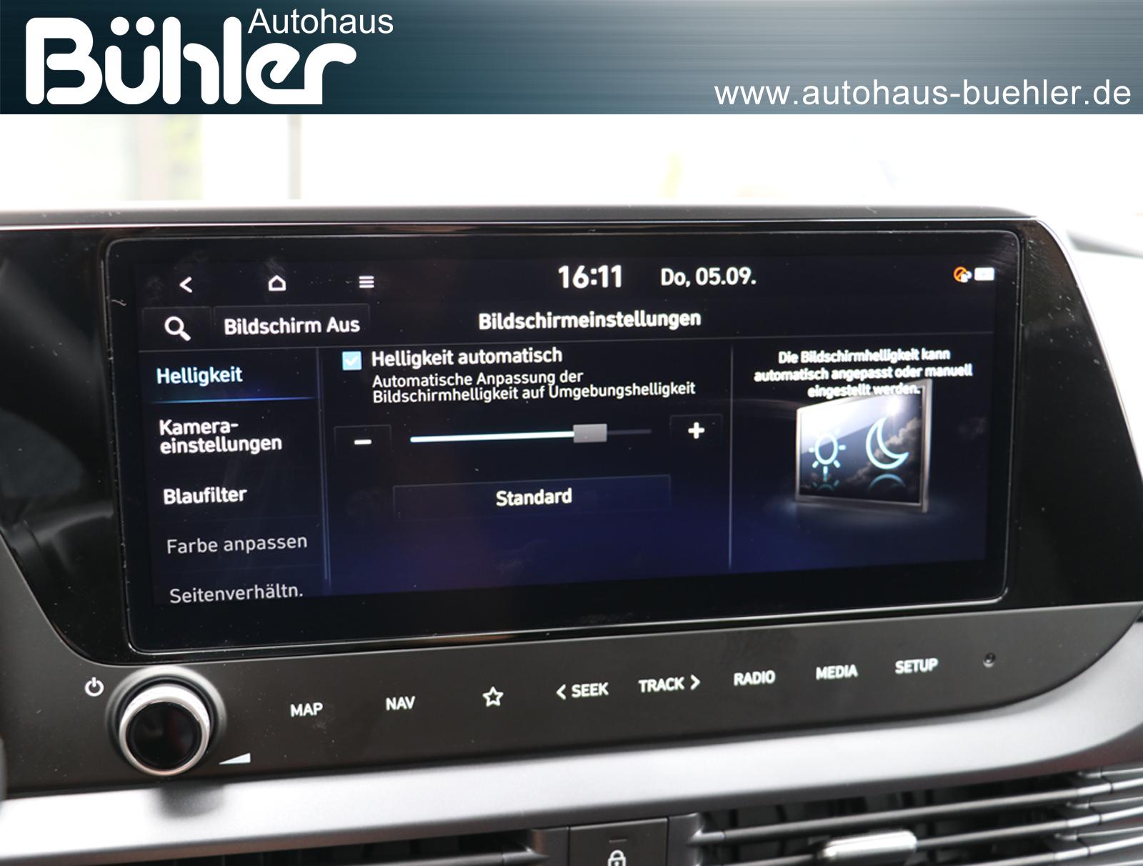 Hyundai i20 1.0 T-GDI DCT-Automatik Blackline - Atlas White