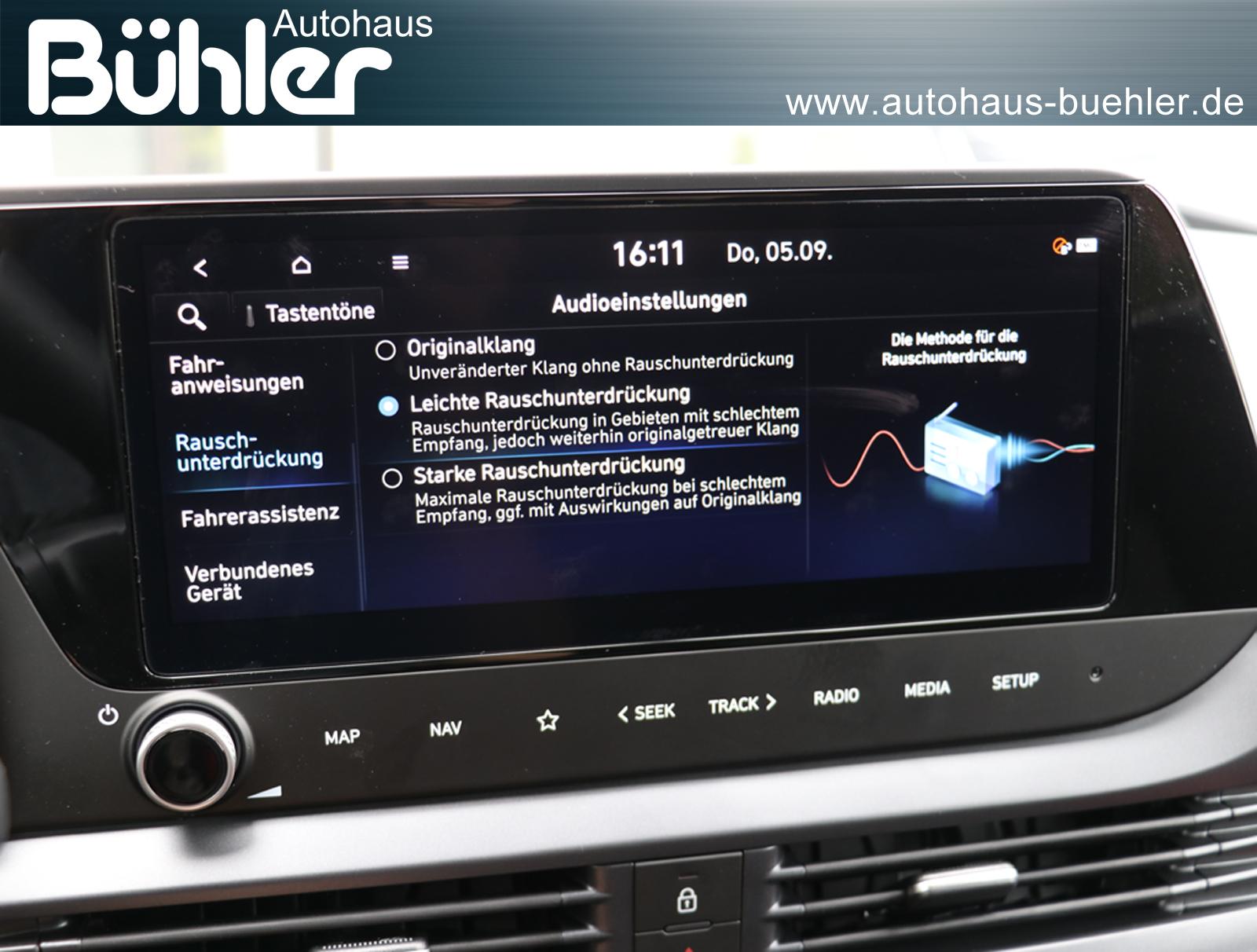 Hyundai i20 1.0 T-GDI DCT-Automatik Blackline - Atlas White