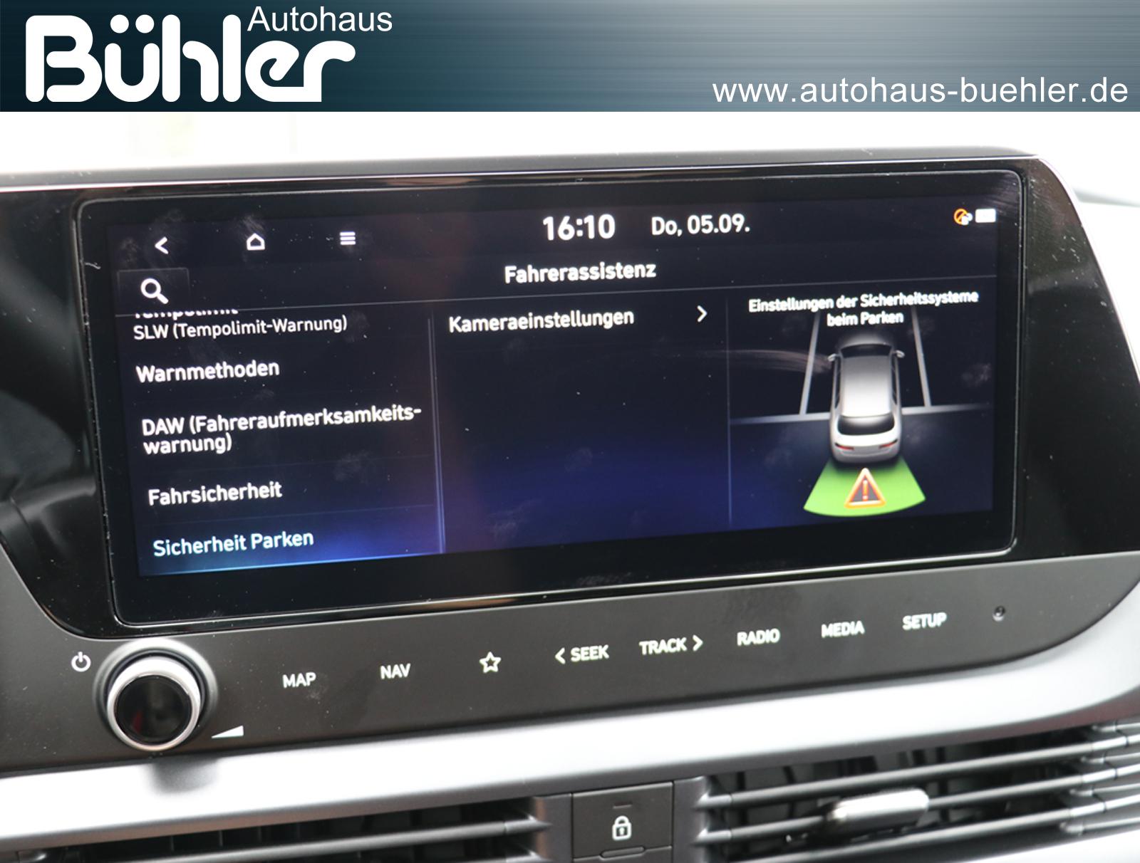 Hyundai i20 1.0 T-GDI DCT-Automatik Blackline - Atlas White