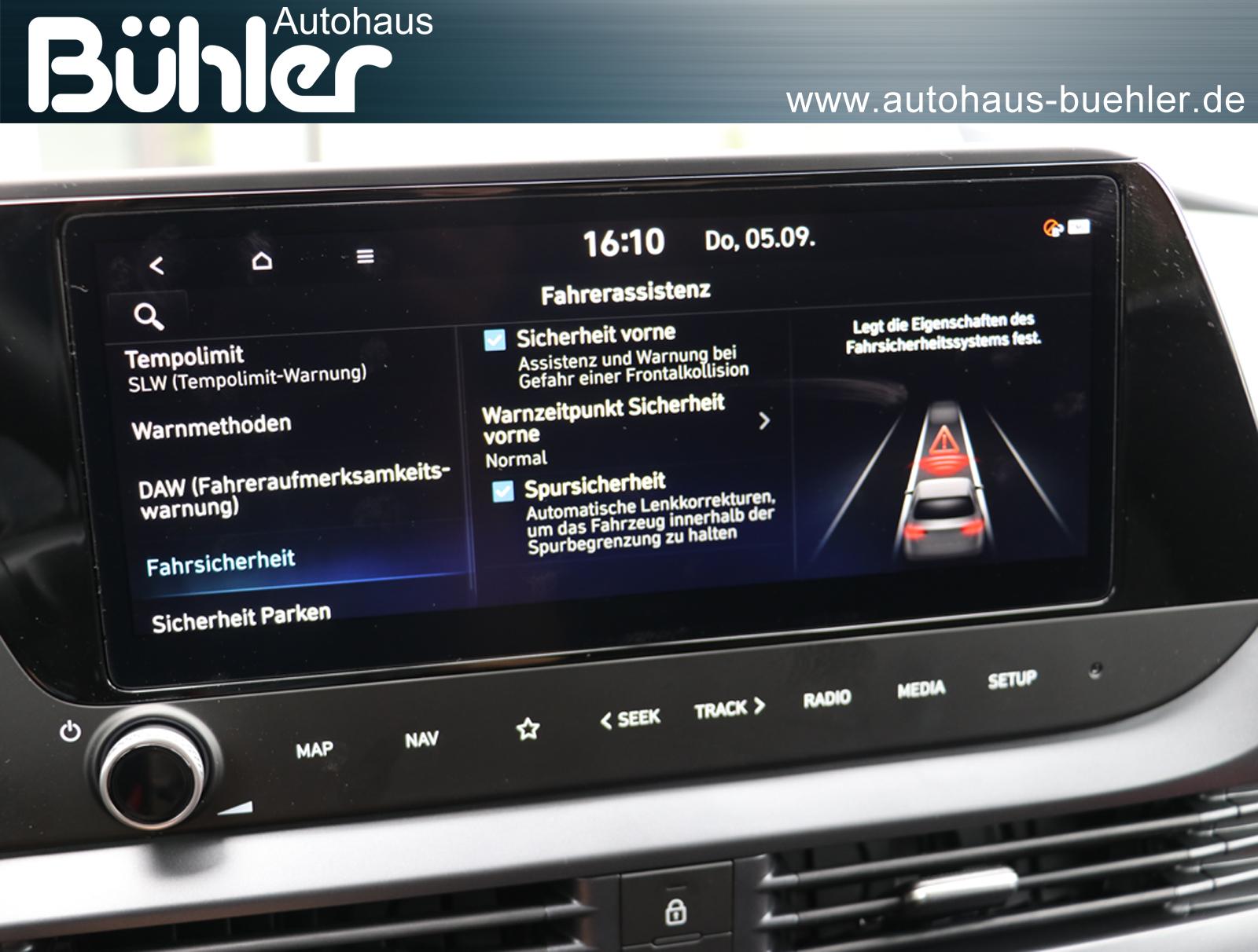 Hyundai i20 1.0 T-GDI DCT-Automatik Blackline - Atlas White