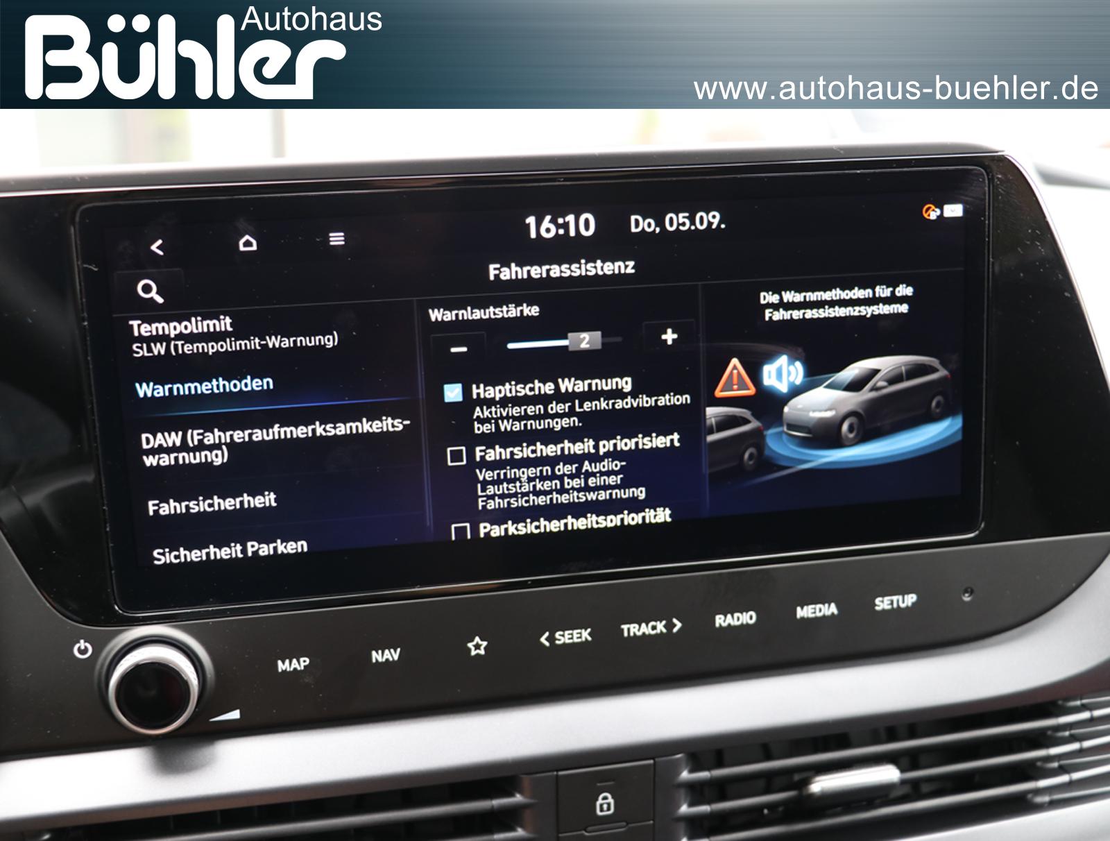 Hyundai i20 1.0 T-GDI DCT-Automatik Blackline - Atlas White