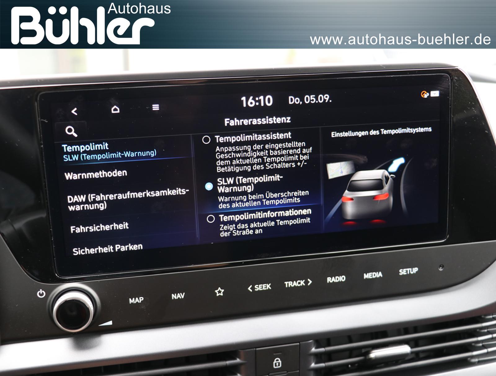 Hyundai i20 1.0 T-GDI DCT-Automatik Blackline - Atlas White