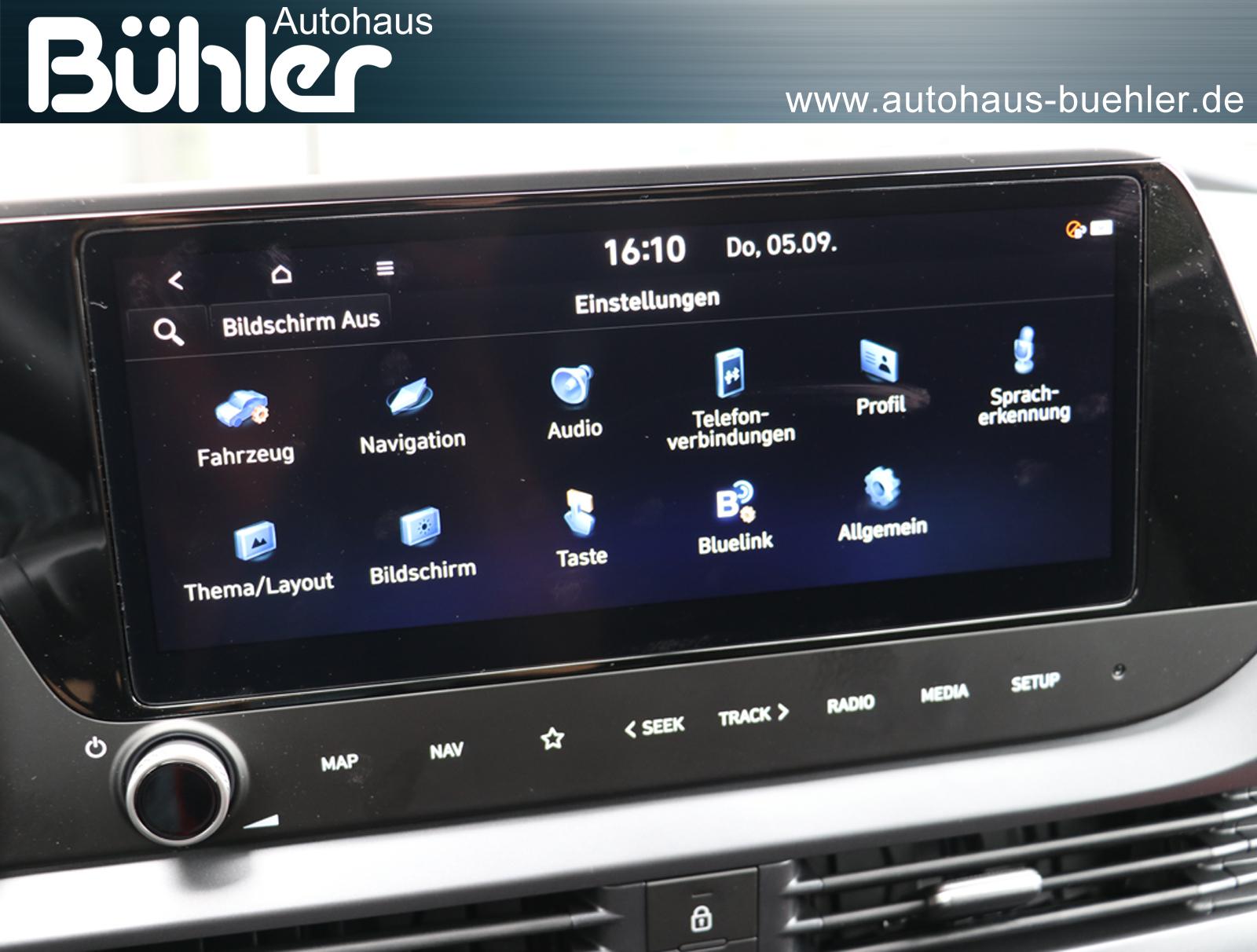 Hyundai i20 1.0 T-GDI DCT-Automatik Blackline - Atlas White