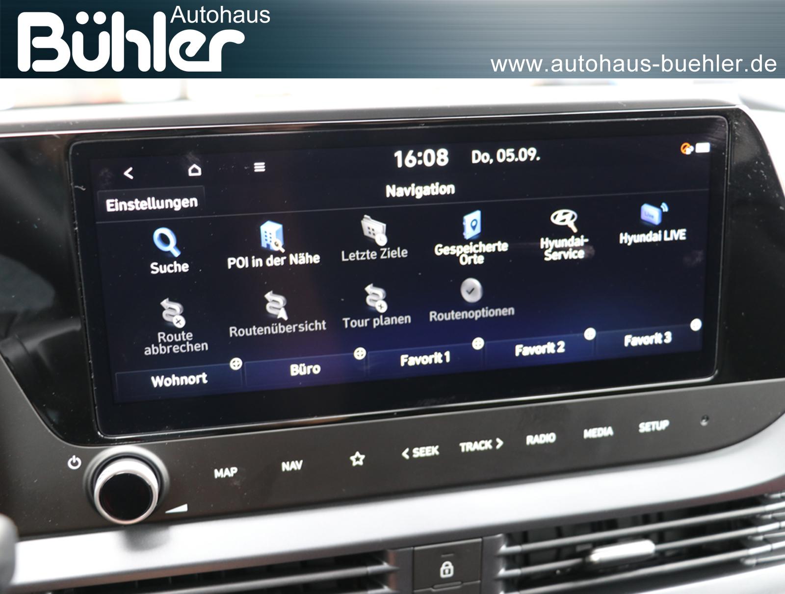 Hyundai i20 1.0 T-GDI DCT-Automatik Blackline - Atlas White