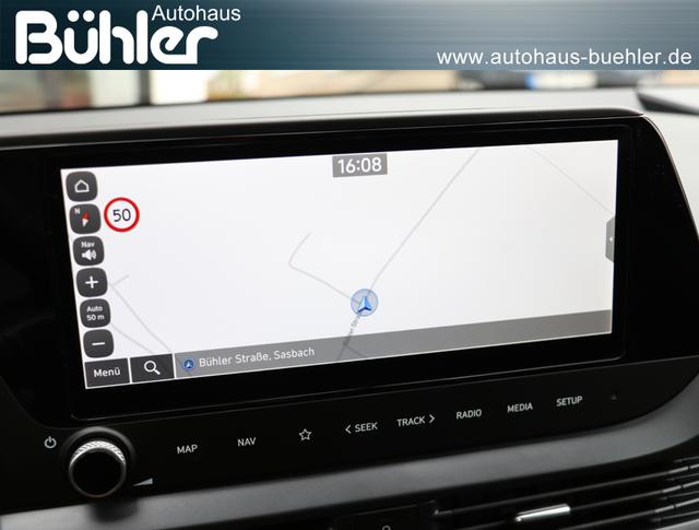 Hyundai i20 1.0 T-GDI DCT-Automatik Blackline - Atlas White