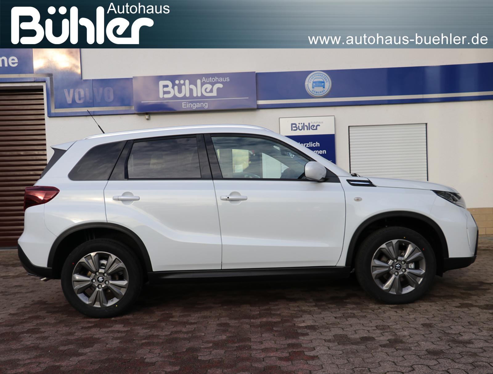 Suzuki Vitara Comfort 1.4 Hybrid Automatik - Cool White Pearl Metallic