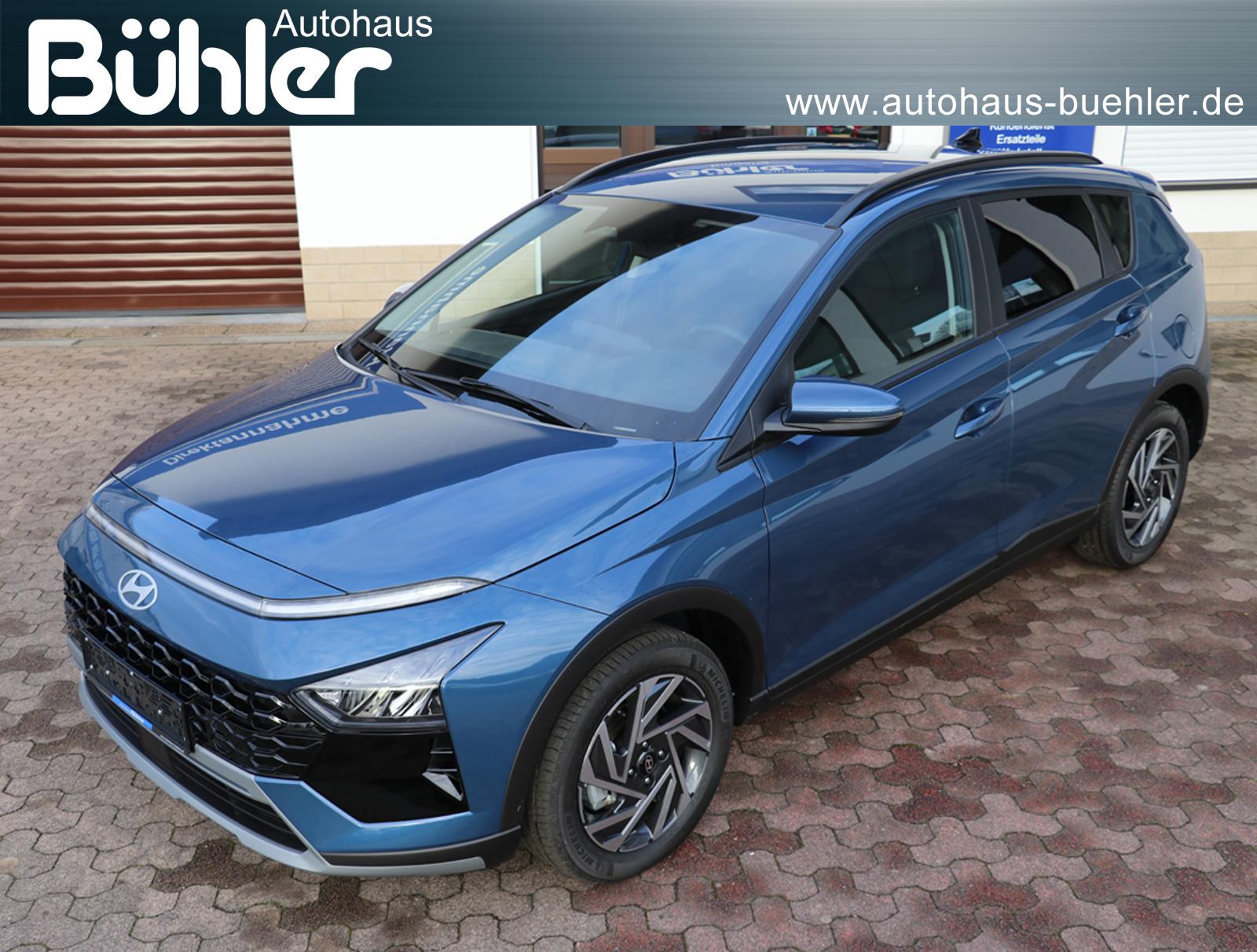 Bayon 1.0 T-GDI DCT-Automatik - Vibrant Blue Metallic