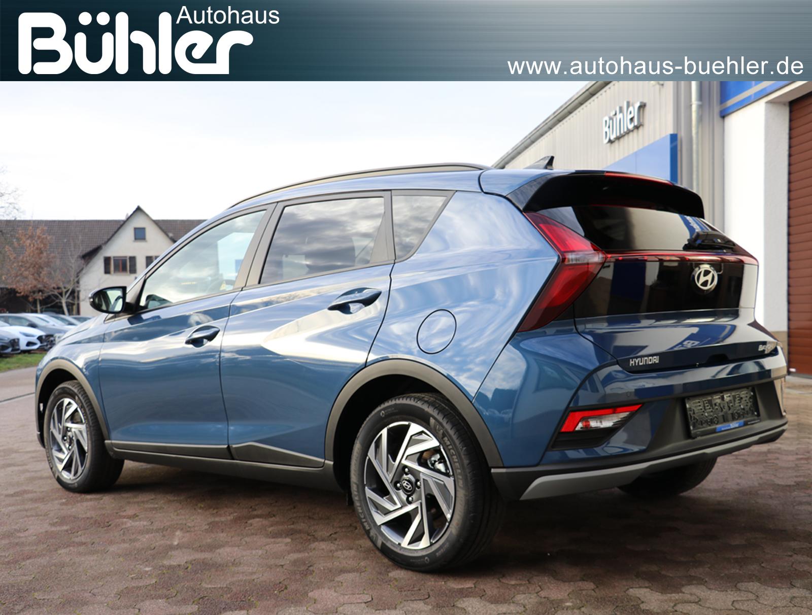 Bayon 1.0 T-GDI DCT-Automatik - Vibrant Blue Metallic