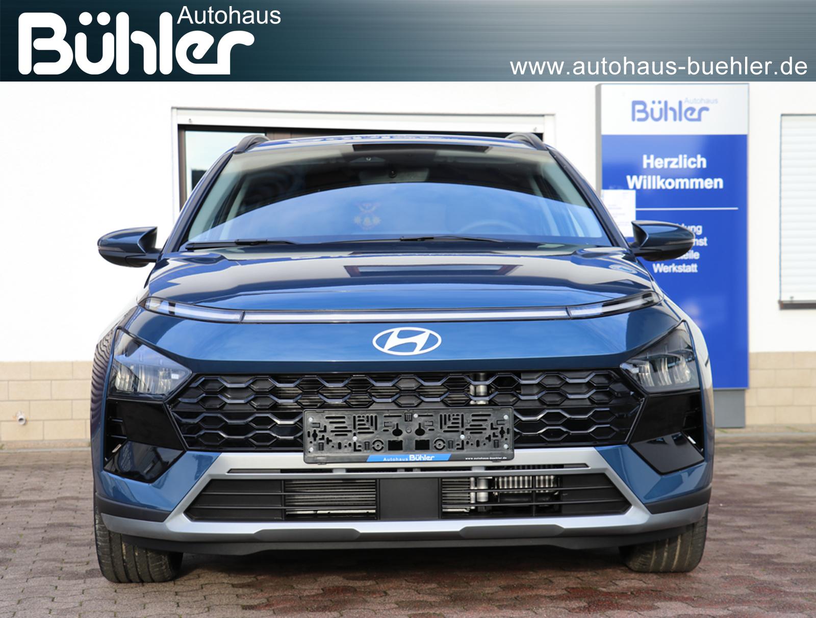 Bayon 1.0 T-GDI DCT-Automatik - Vibrant Blue Metallic