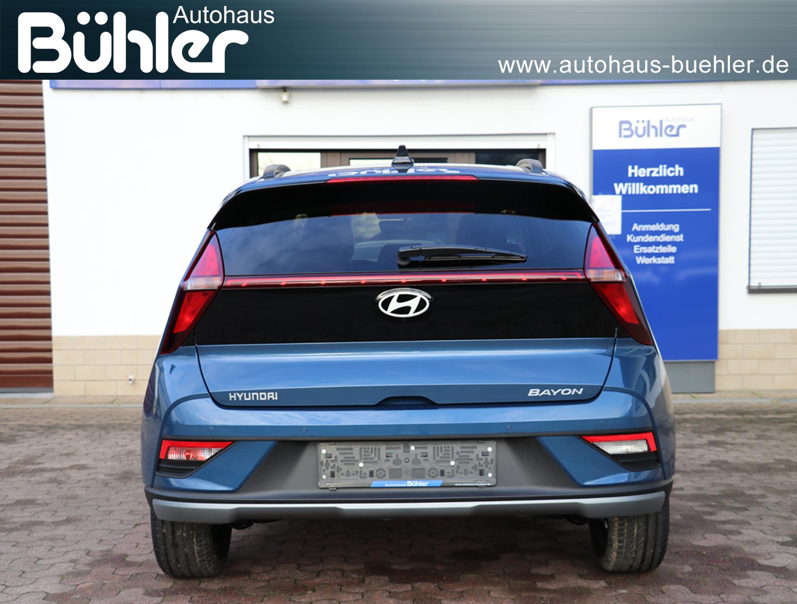 Bayon 1.0 T-GDI DCT-Automatik - Vibrant Blue Metallic