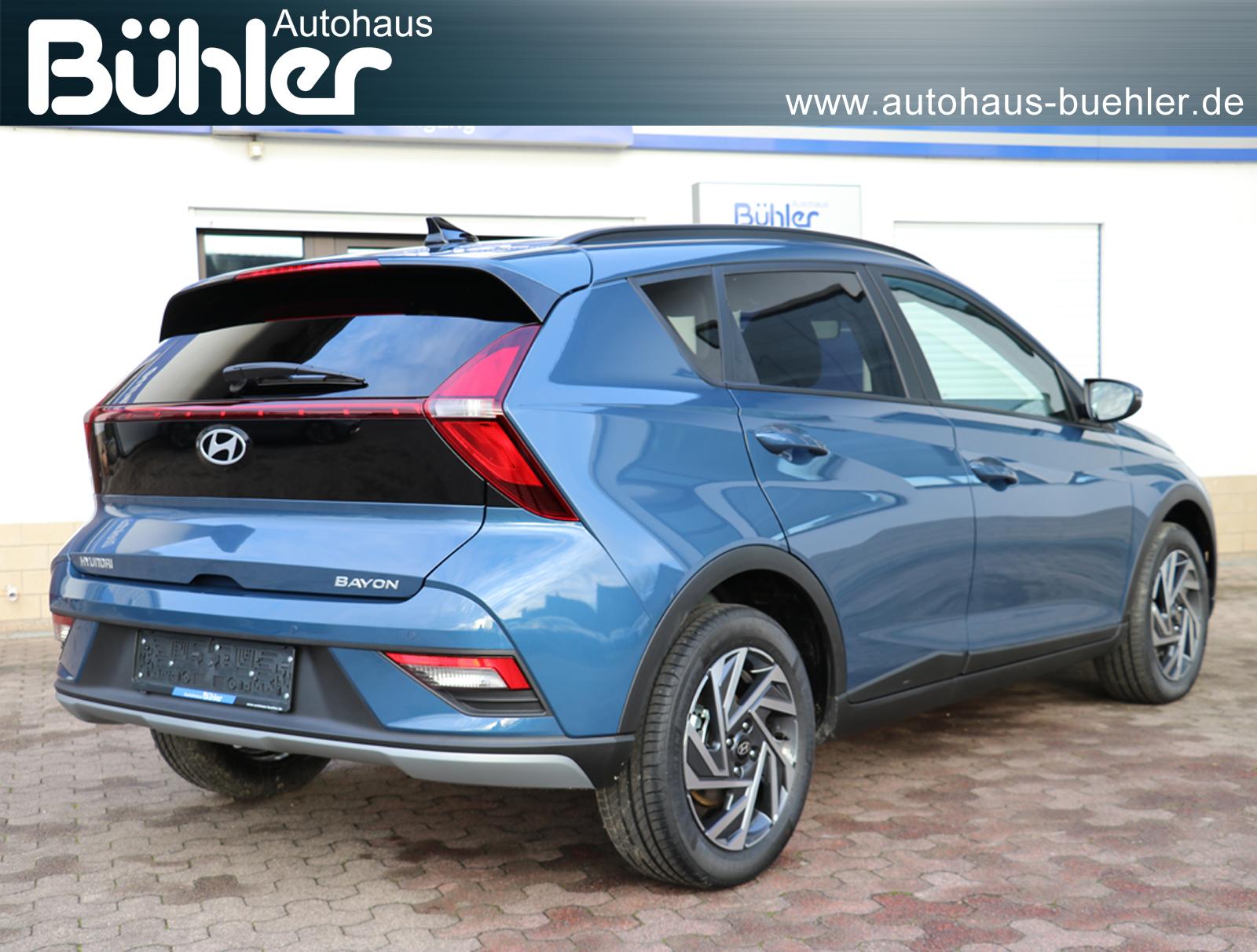 Bayon 1.0 T-GDI DCT-Automatik - Vibrant Blue Metallic