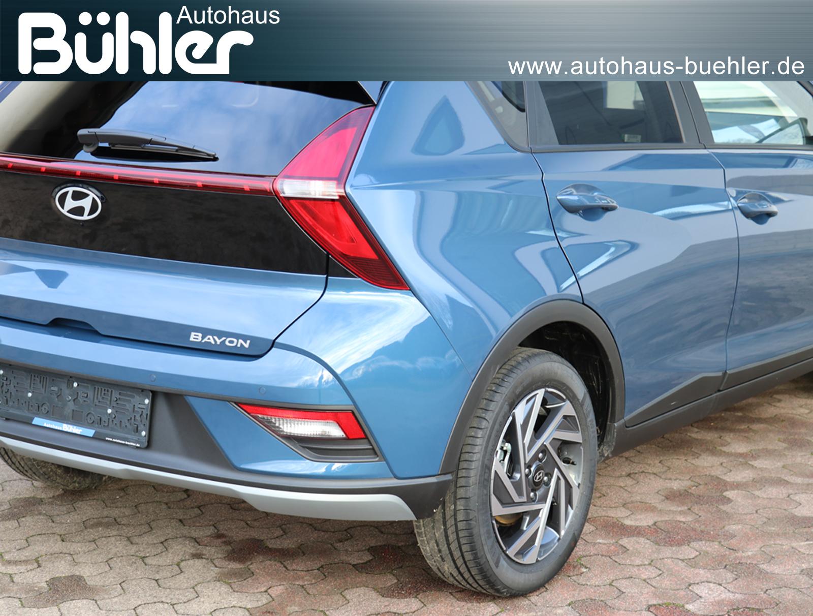 Bayon 1.0 T-GDI DCT-Automatik - Vibrant Blue Metallic