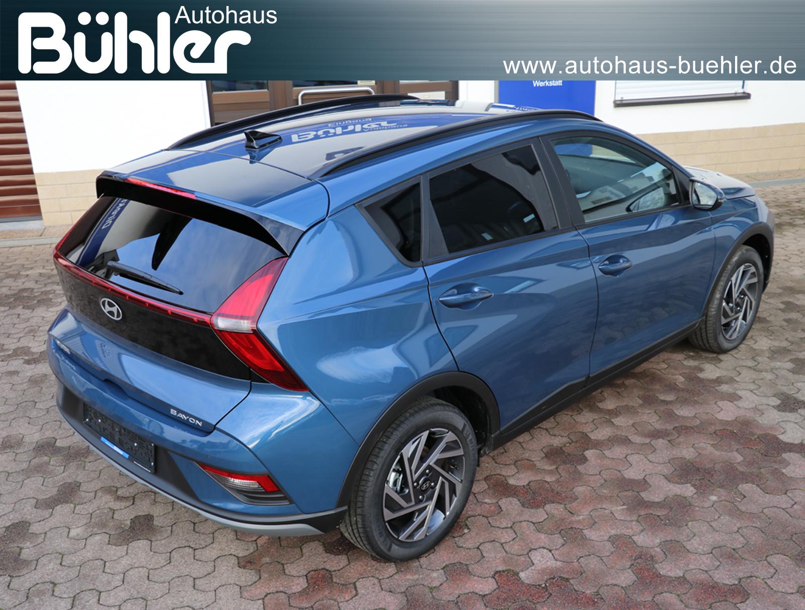 Bayon 1.0 T-GDI DCT-Automatik - Vibrant Blue Metallic