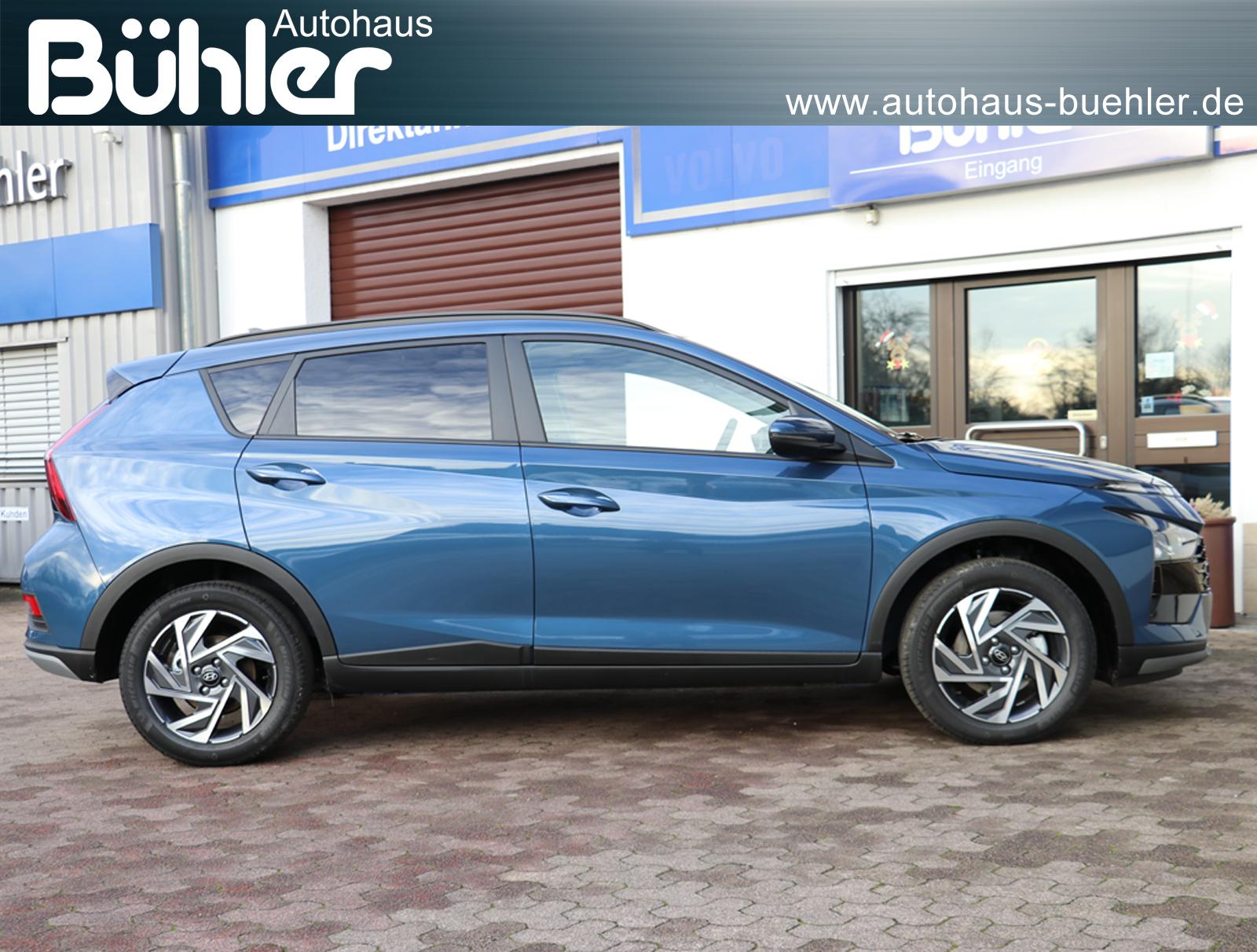 Bayon 1.0 T-GDI DCT-Automatik - Vibrant Blue Metallic