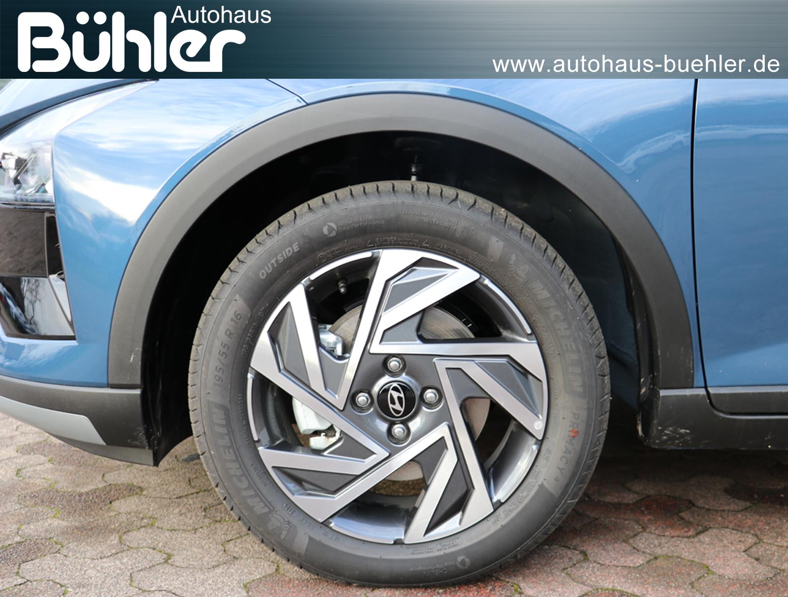 Bayon 1.0 T-GDI DCT-Automatik - Vibrant Blue Metallic