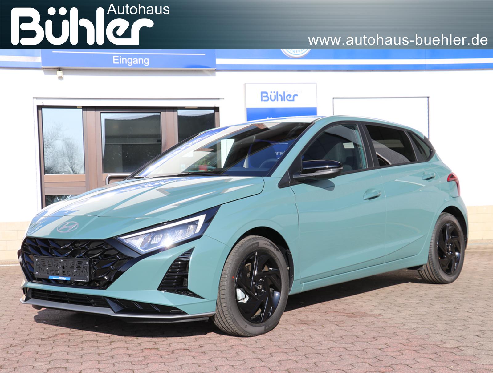 Hyundai i20 1.0 T-GDI DCT Automatik Blackline - Mangrove Green Mineraleffekt
