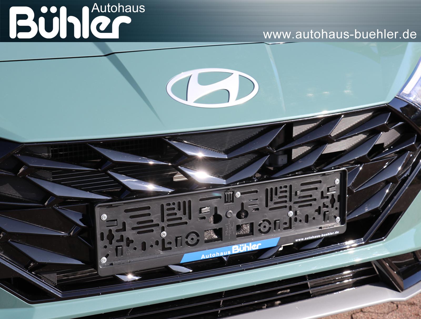 Hyundai i20 1.0 T-GDI DCT Automatik Blackline - Mangrove Green Mineraleffekt