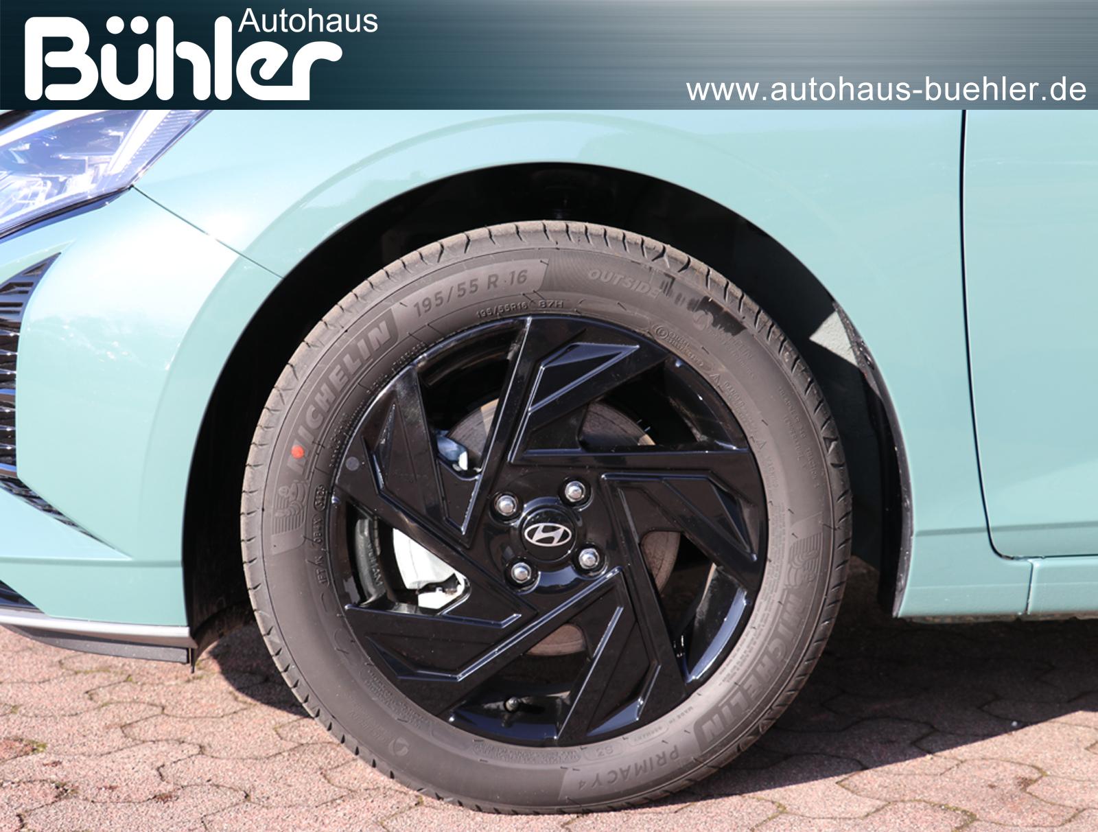 Hyundai i20 1.0 T-GDI DCT Automatik Blackline - Mangrove Green Mineraleffekt