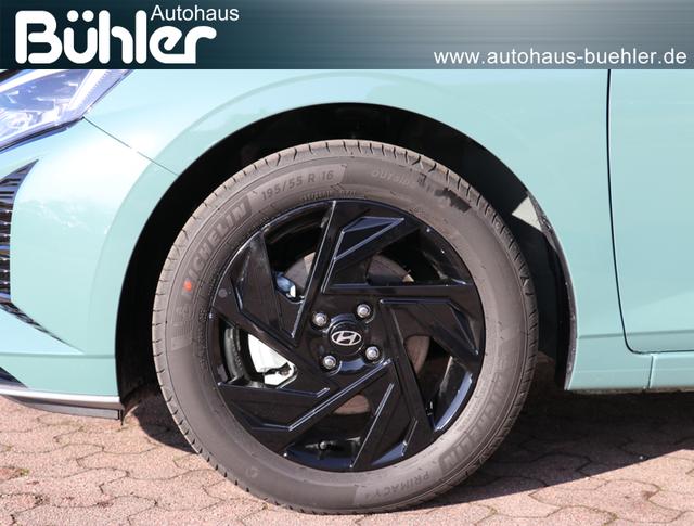 Hyundai i20 1.0 T-GDI DCT Automatik Blackline - Mangrove Green Mineraleffekt