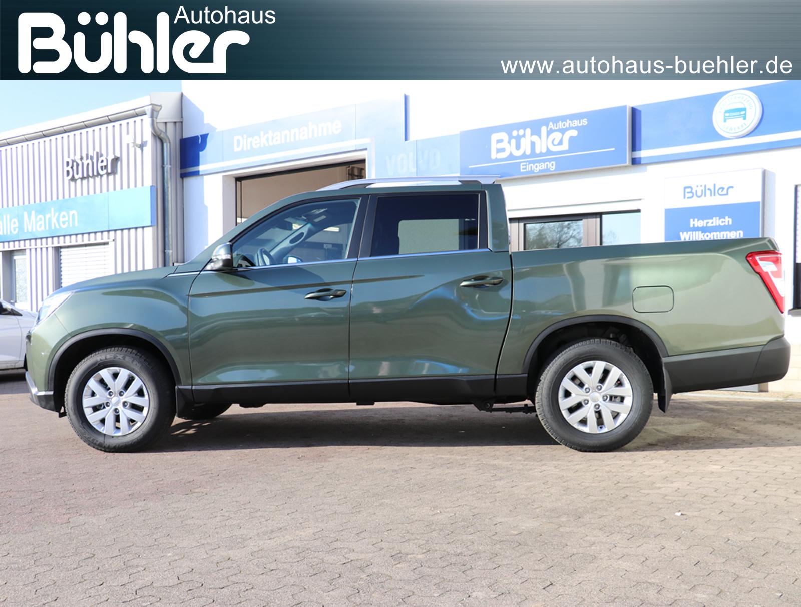 KGM Musso Grand 2.2 E-XDI AT 4WD BLISS MY26 - Amazonia Green Metallic (GAM)