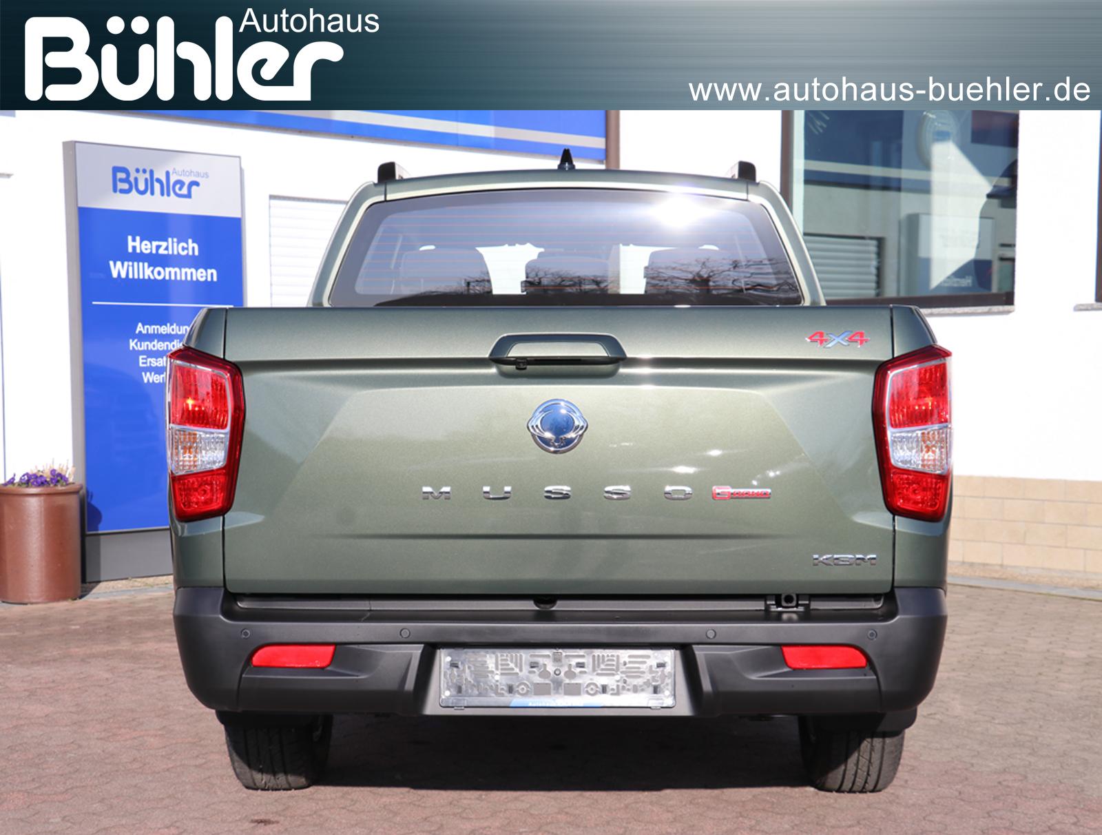 KGM Musso Grand 2.2 E-XDI AT 4WD BLISS MY26 - Amazonia Green Metallic (GAM)