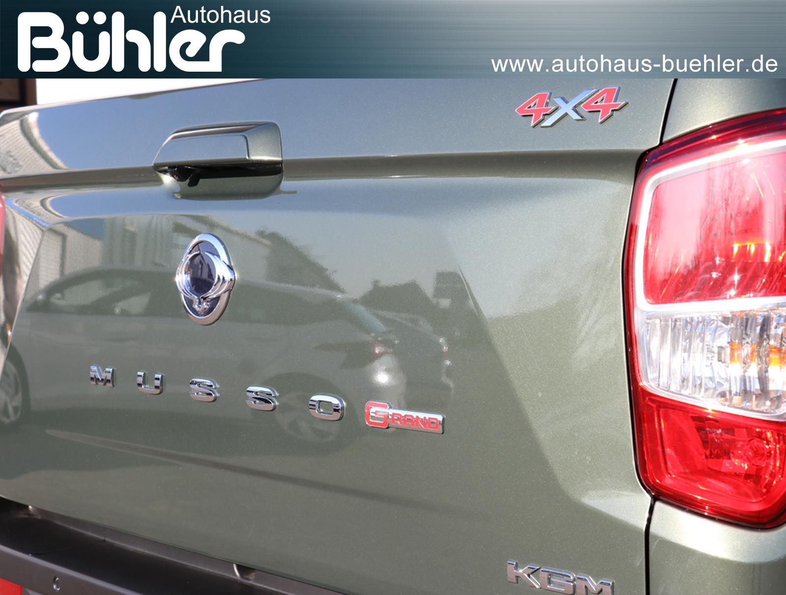 KGM Musso Grand 2.2 E-XDI AT 4WD BLISS MY26 - Amazonia Green Metallic (GAM)